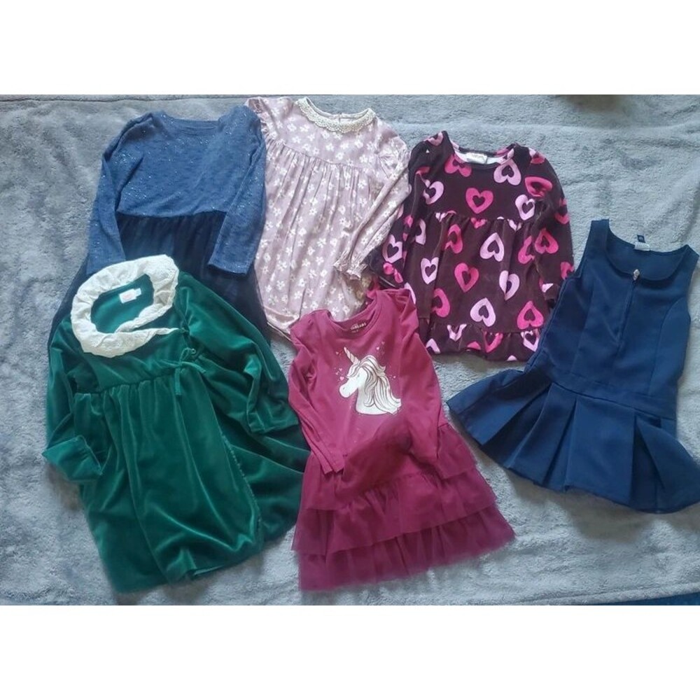 Girls 5T Dresses Lot of 6pc